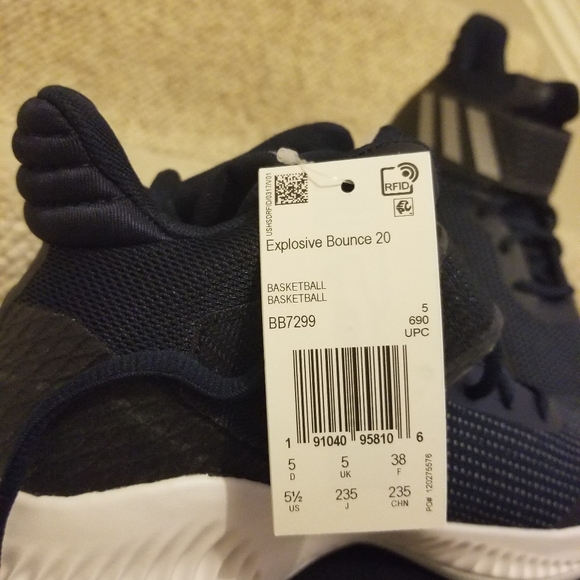 Adidas Explosive Bounce Basketball Shoes - Picture 3 of 4